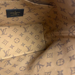 Louis Vuitton Black Leather Cruiser Handbag