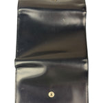 Cartier Black Leather Panther C Tri-Fold Wallet