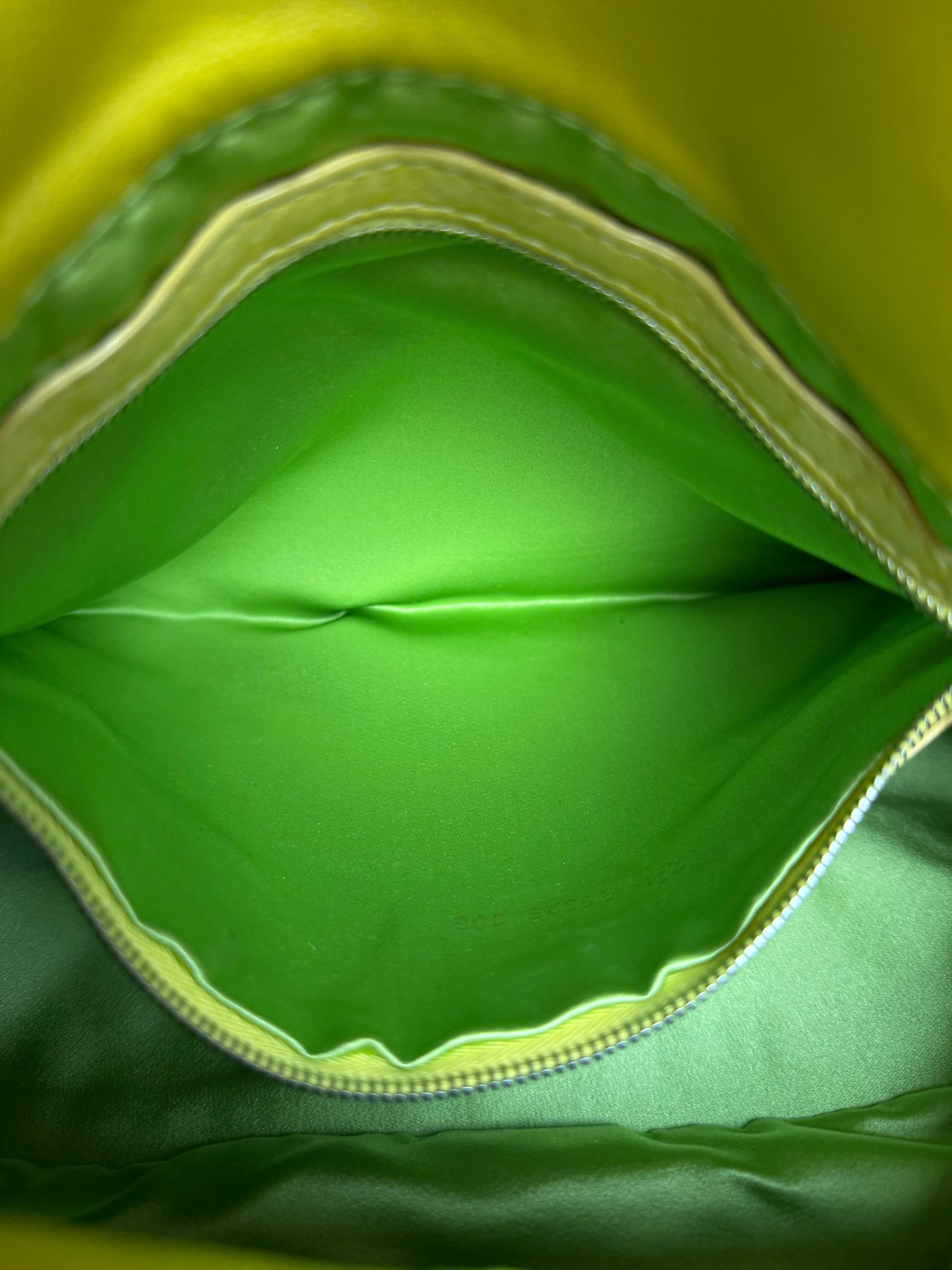 Fendi Yellow Leather Mamma Baguette