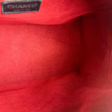 Chanel Black Patent Chocolate Bar Bowler Bag 2002
