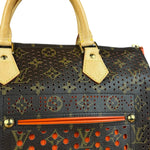 Louis Vuitton Perforated Monogram Speedy 30 Orange