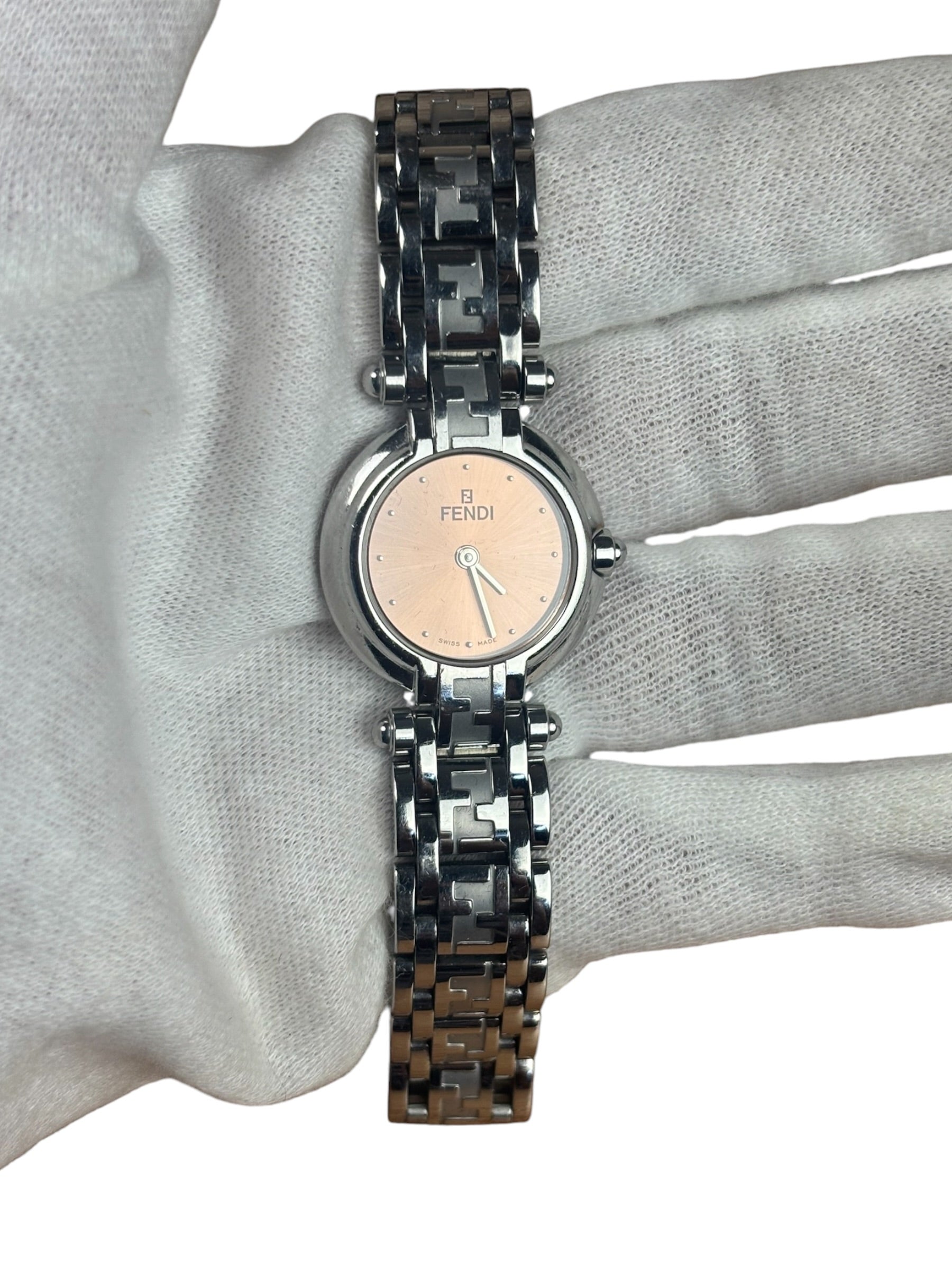 Fendi 750L Salmon Round Dial