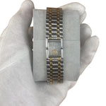 Gucci 9000L 2Tone Cream Stick Dial