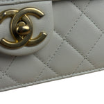 Chanel Small Chic Pearls White Flap Bag 2019