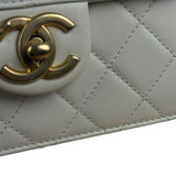 Chanel Small Chic Pearls White Flap Bag 2019