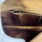 Chanel 2002 Gold Retro Tale East West Chain Flap