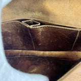 Chanel 2002 Gold Retro Tale East West Chain Flap