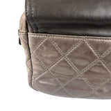 Chanel Bicolor Quilted Leather Chain Flap Bag 2011