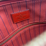 Louis Vuitton Orange Monogram Empreinte Speedy Bandouliere 30