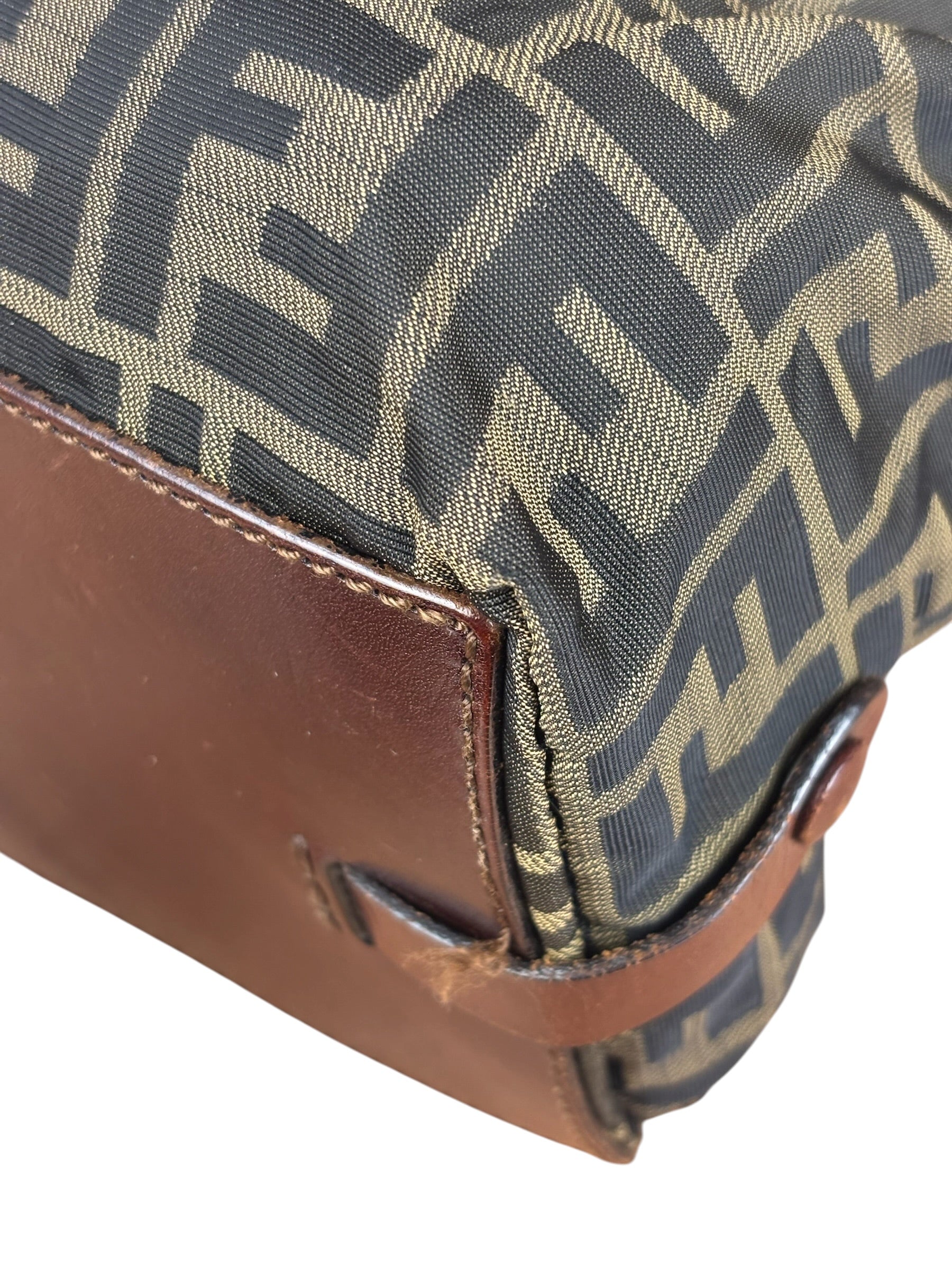 Fendi Zucca Foldable Canvas Tote Bag