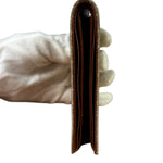 Fendi Beige/Brown Zucca Bi-Fold Wallet