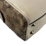 Gucci GG Beige Ivory Leather Shoulder Bag