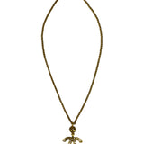 Chanel Vintage CC Logo Filigree Ball Pendant -1995
