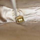 Chanel Vintage Beige Travel Line Classic Flap 2001