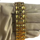 Givenchy Cream Dial Tank Gold Plated Watch