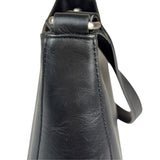 Burberry Black Leather Hobo Bag
