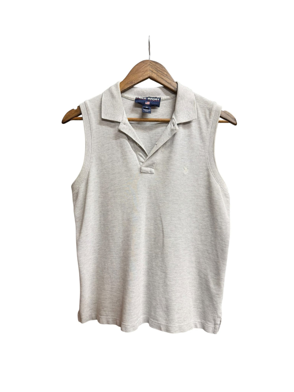 Polo Sports Ralph Lauren Grey Sleeveless Polo Shirt