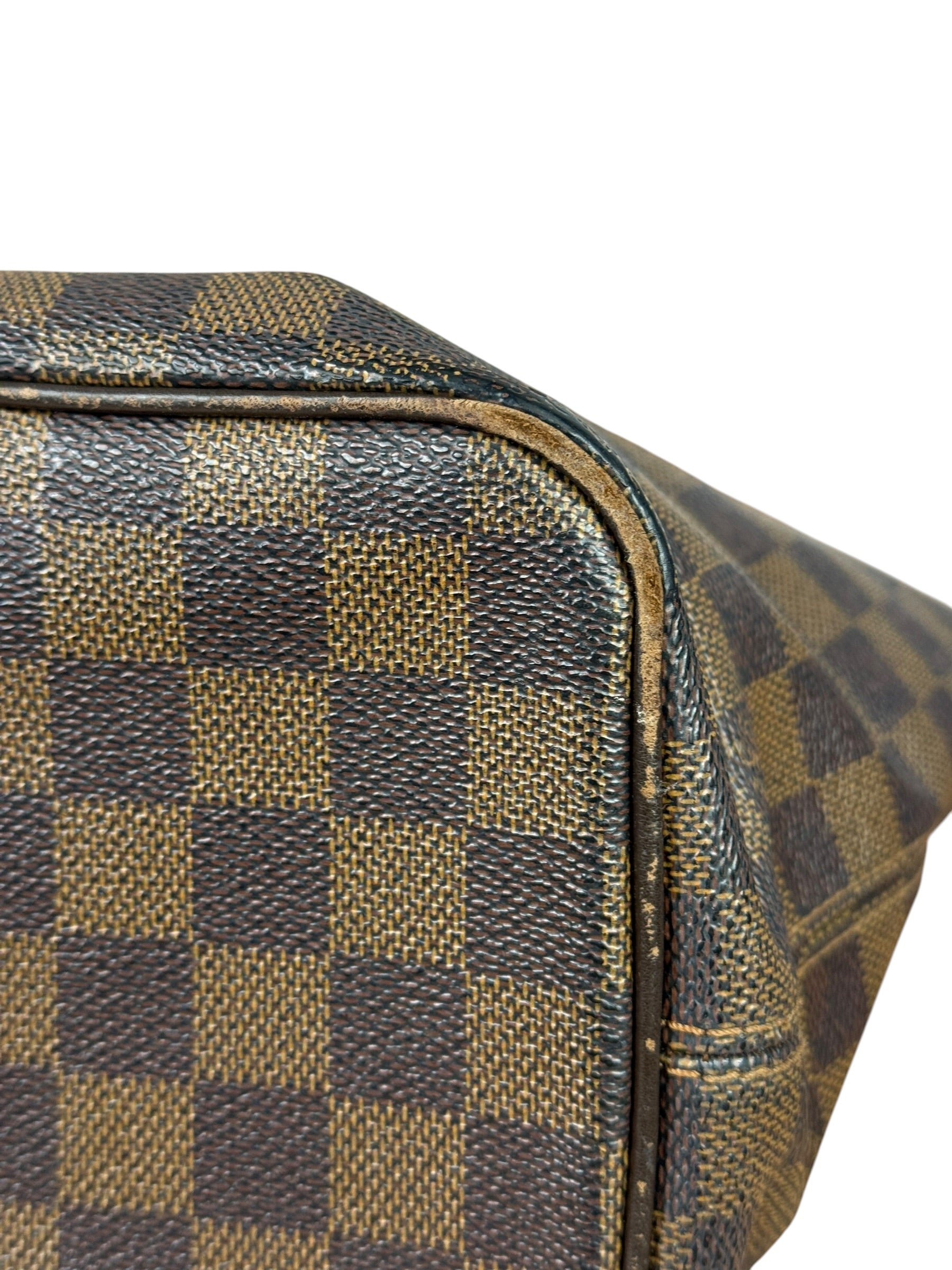 Louis Vuitton Damier Ebene Saleya Tote Bag MM