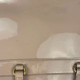 Gucci Dusty Rose Patent Leather Horsebit Two-Way Tote