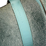 Hermes Blue Leather Picotin Lock 18 Bucket Bag