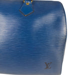 Louis Vuitton Blue Epi Leather Speedy 30