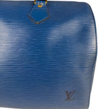 Louis Vuitton Blue Epi Leather Speedy 30