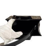 Off-White Black Patent Leather Kids Butterfly Bookish Two-Way Bag