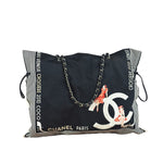 Chanel Multicolor Paris-Venice Bon Bon Printed Chain Tote Bag 2010