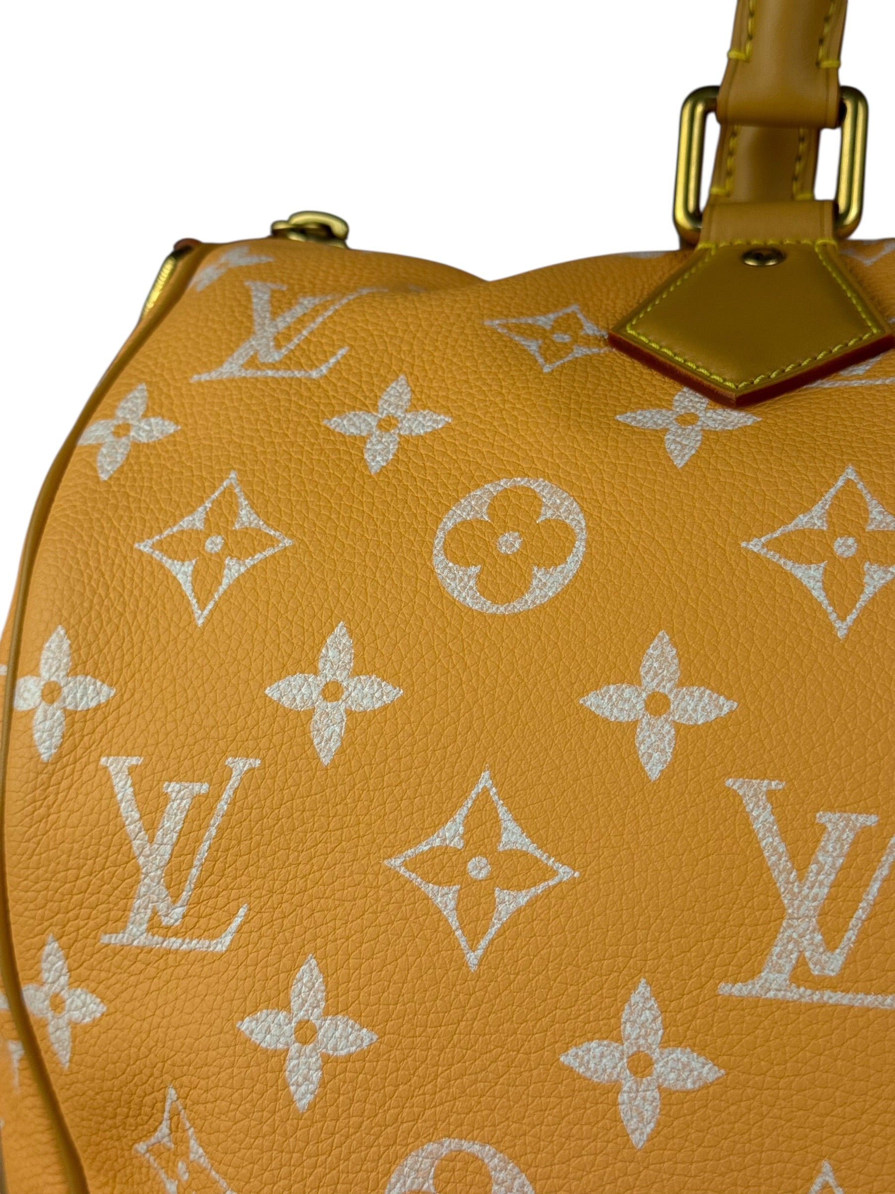 Louis Vuitton Calfskin Monogram Speedy P9 Bandouliere 40