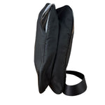 Prada Patent-Trimmed Nylon Crossbody Bag