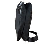 Prada Patent-Trimmed Nylon Crossbody Bag