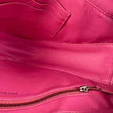 Balenciaga White Leather Triangle 2Way Bag