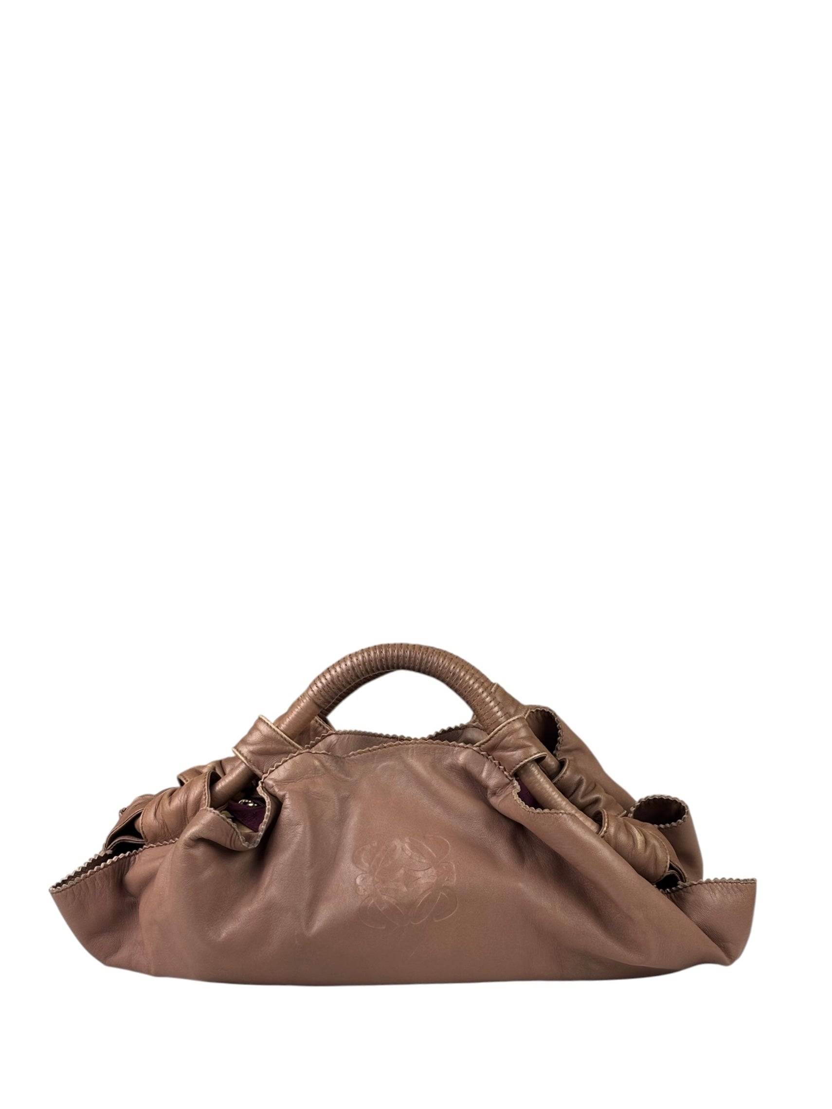 Loewe Dusty Rose Pink Leather Nappa Aire Handbag