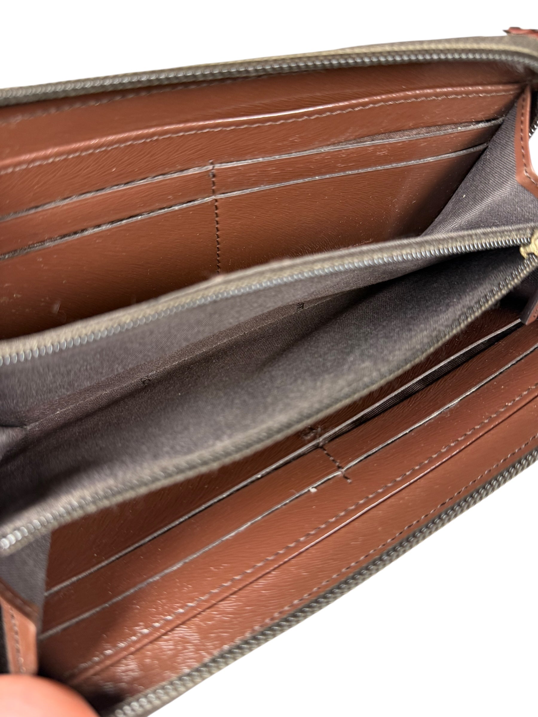 Fendi Zucca Spalmati FF Multicolor Long Wallet