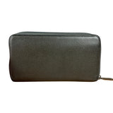 Chanel Caviar Leather Grey Zip Wallet