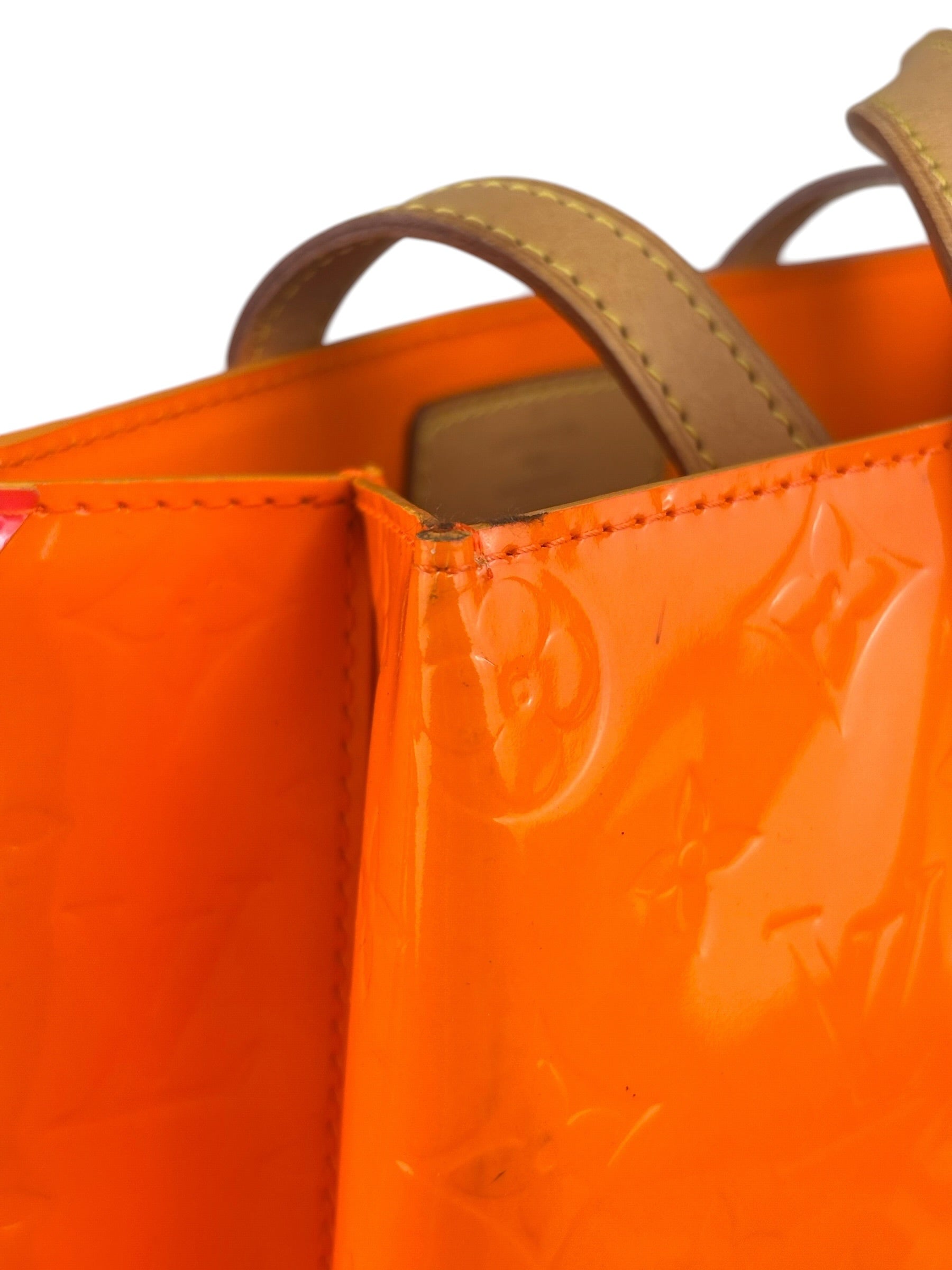 Louis Vuitton x Robert Wilson Monogram Fluo Vernis Reade Tote Bag MM