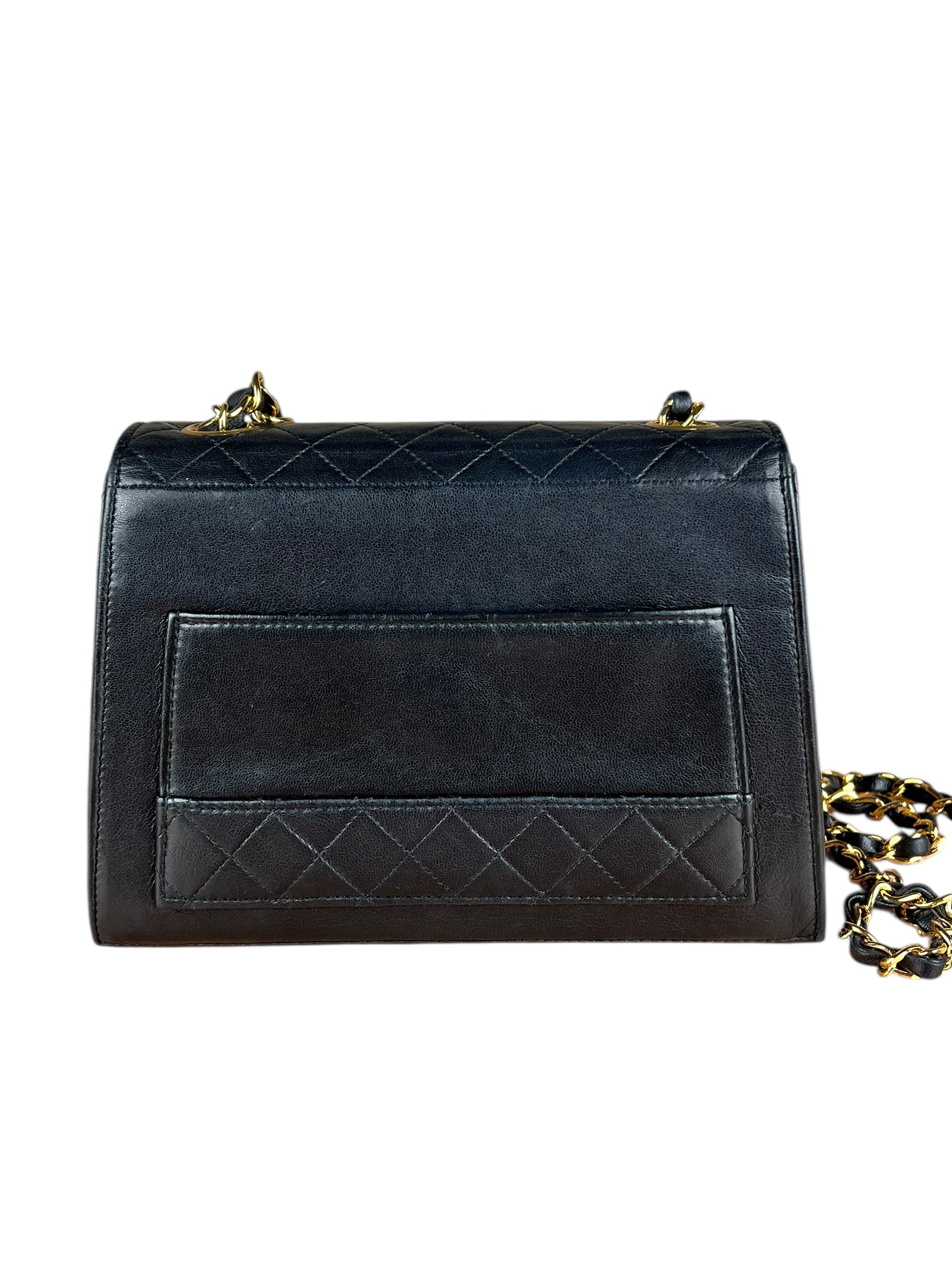 Chanel Neo Executive Black Lambskin 1990