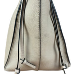 Loewe Beige Pebbled Leather Cushion Tote