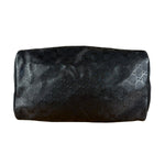 Gucci GG Black Leather Joy Boston Imprime Hand Bag