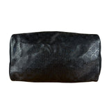 Gucci GG Black Leather Joy Boston Imprime Hand Bag