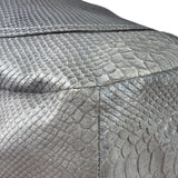 Coach Grey Pythonskin  Indy Babouska Two-Way Shoulder Bag