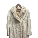 Vintage Cream Mink Fur Coat