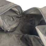 Prada Vintage Black Nylon Bowler Bag