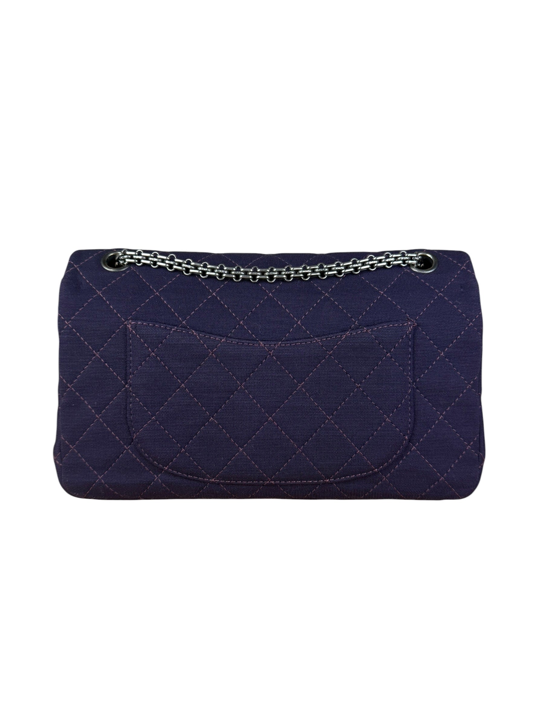 Chanel Purple Quilted 2.55 Reissue Double Flap Bag 2012