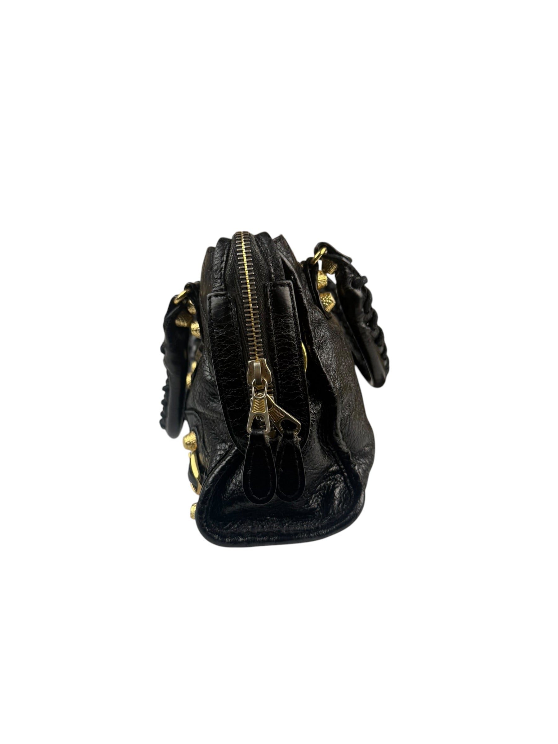 Balenciaga Black Calfskin Mini Le City Bag