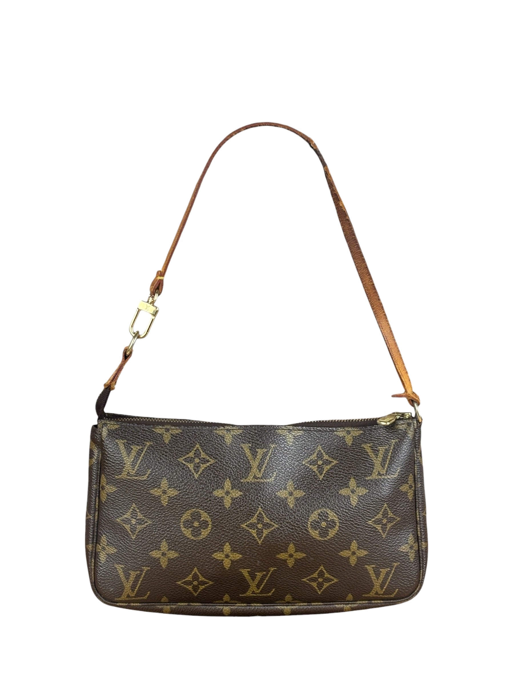 Louis Vuitton Leather Monogram Pochette