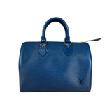 Louis Vuitton Vintage Blue Epi Speedy 25