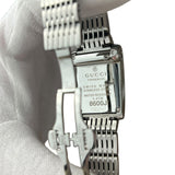 Gucci Black Tank Stainless Band