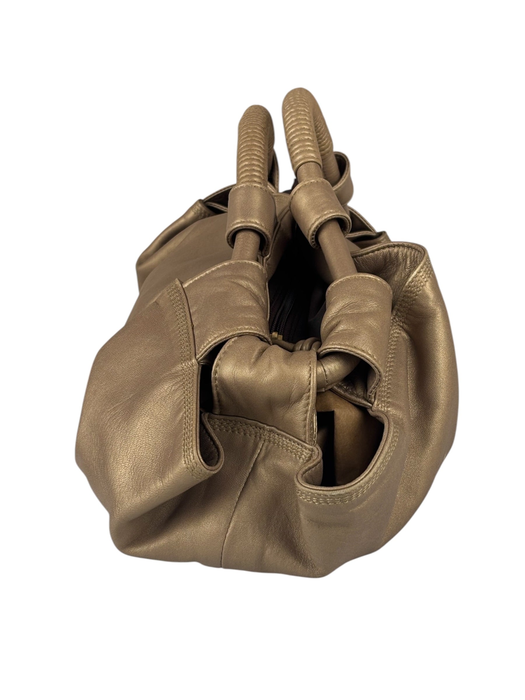 Loewe Beige Nappa Aire Anagram Hand Bag