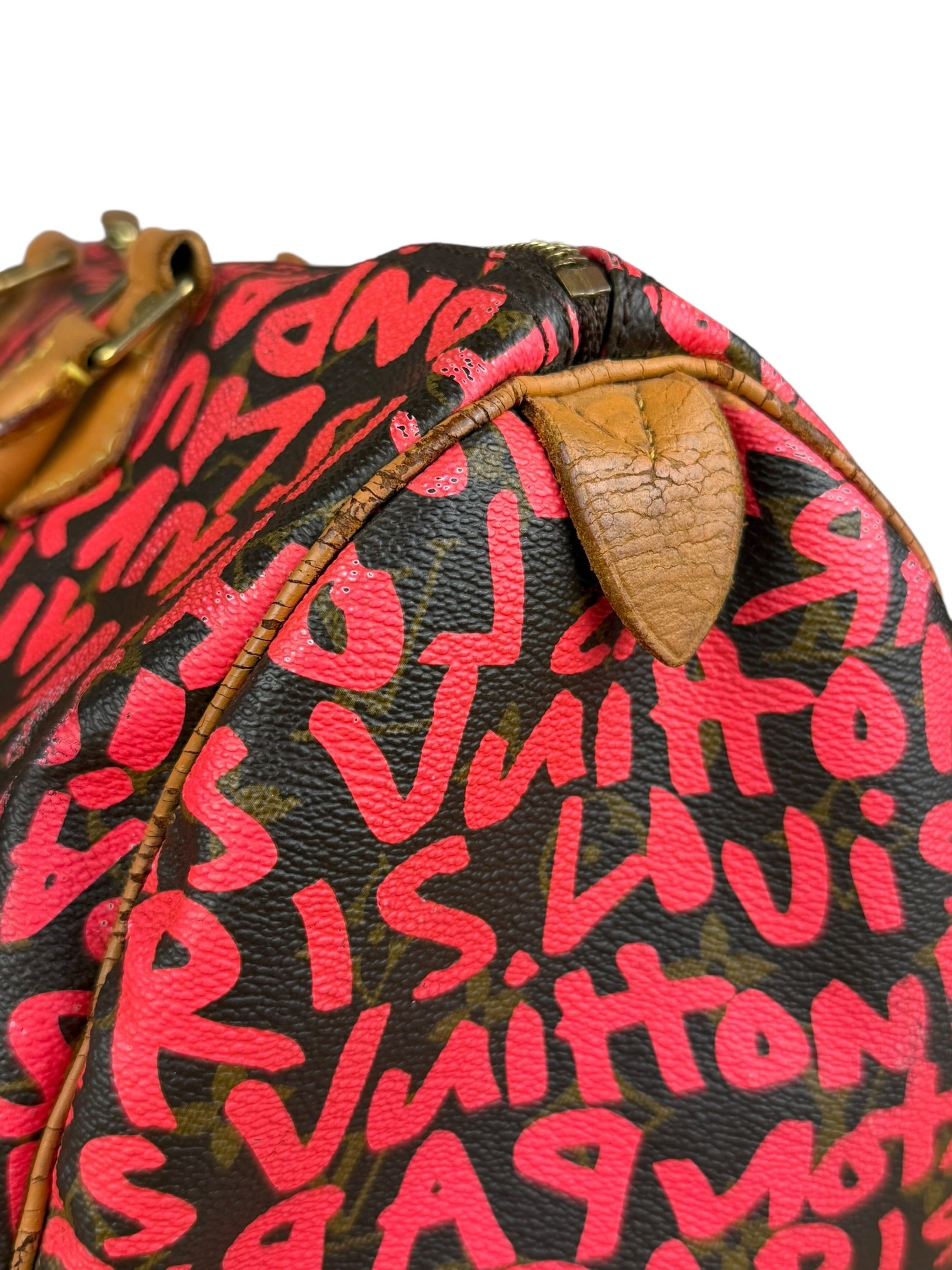 Louis Vuitton x Stephen Sprouse Graffiti Speedy 30 Pink